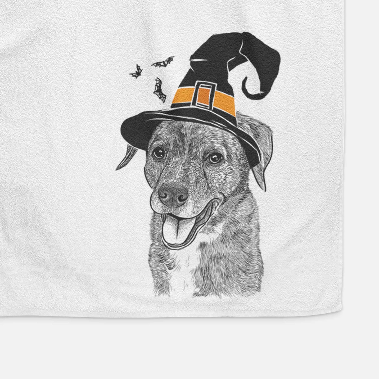 Wally the Mixed Breed Decorative Hand Towel