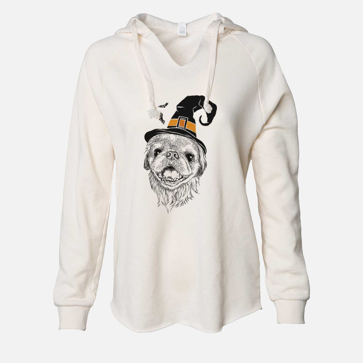 Witch Wally the Pekingese - Cali Wave Hooded Sweatshirt