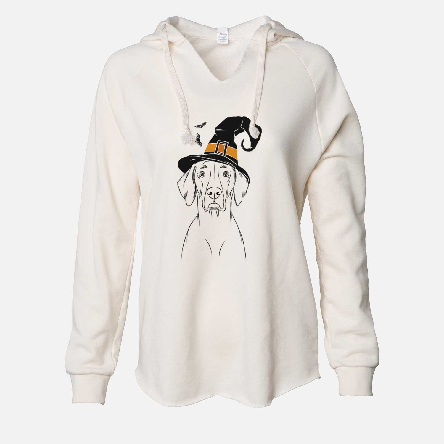 Witch Walter the Weimaraner - Cali Wave Hooded Sweatshirt