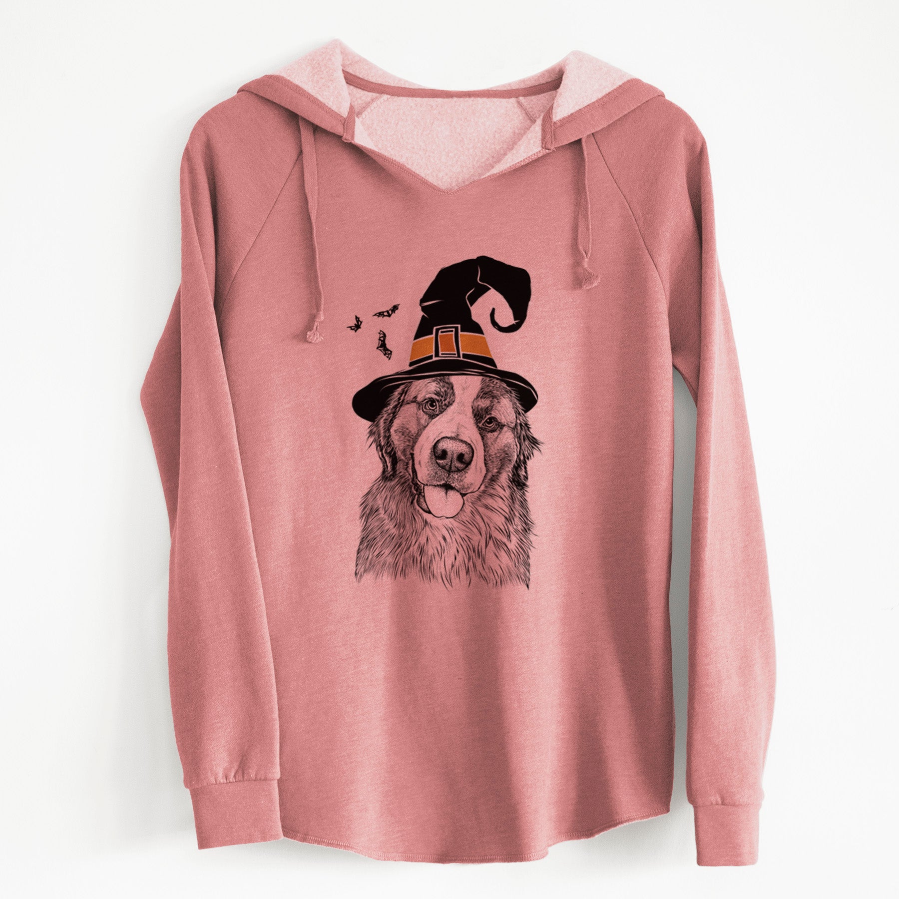 Witch Walter the Bernese Mountain Dog Mix - Cali Wave Hooded Sweatshirt