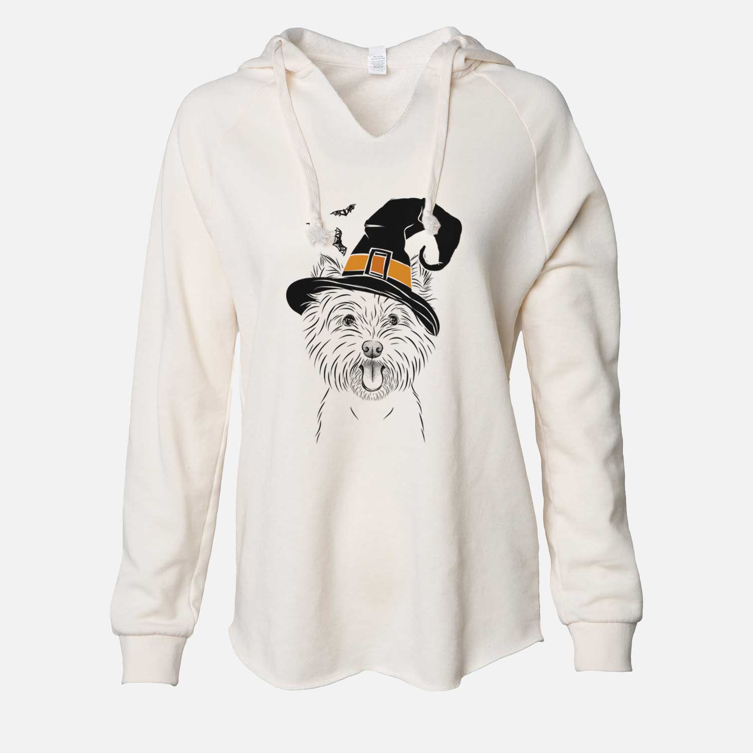 Witch Welma the West Highland Terrier - Cali Wave Hooded Sweatshirt