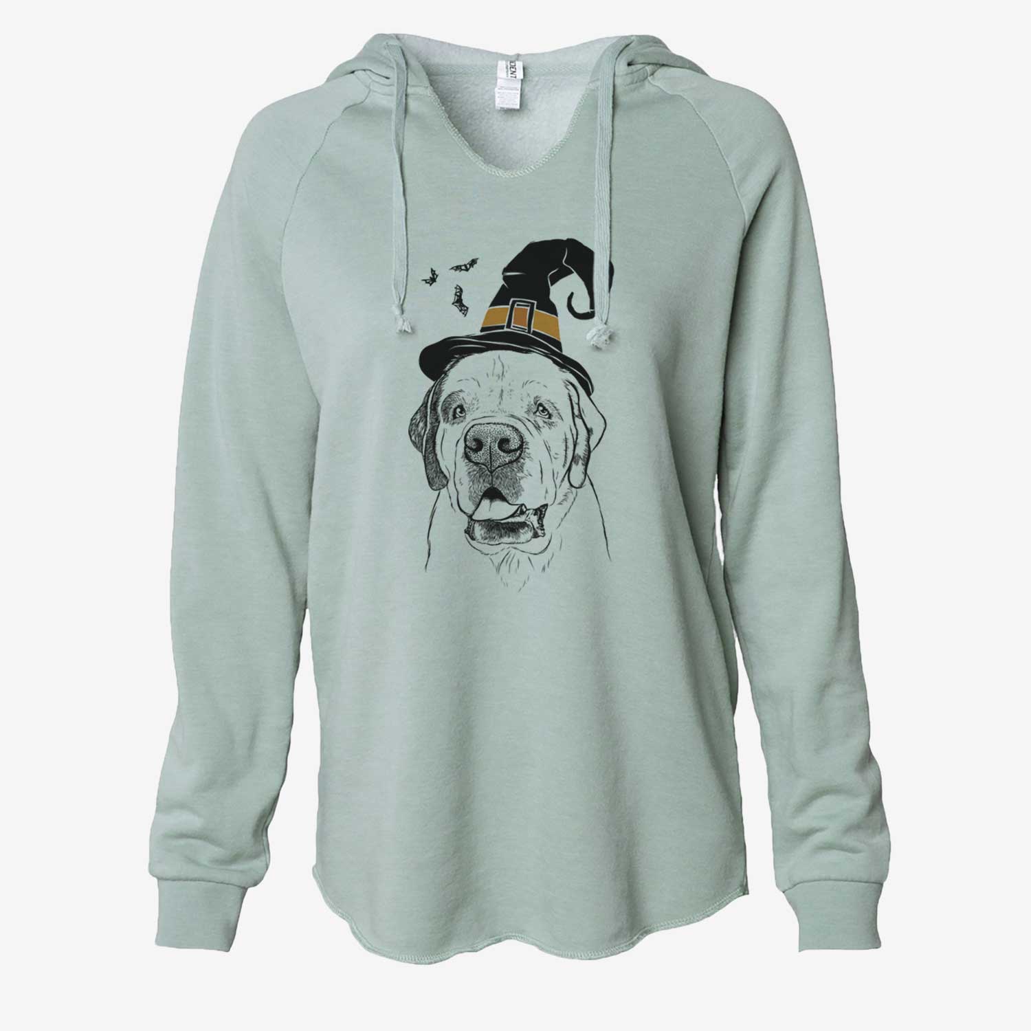 Witch Wendy the Saint Bernard - Cali Wave Hooded Sweatshirt