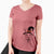 Witch Wesley the Vizsla - Women's V-neck Shirt