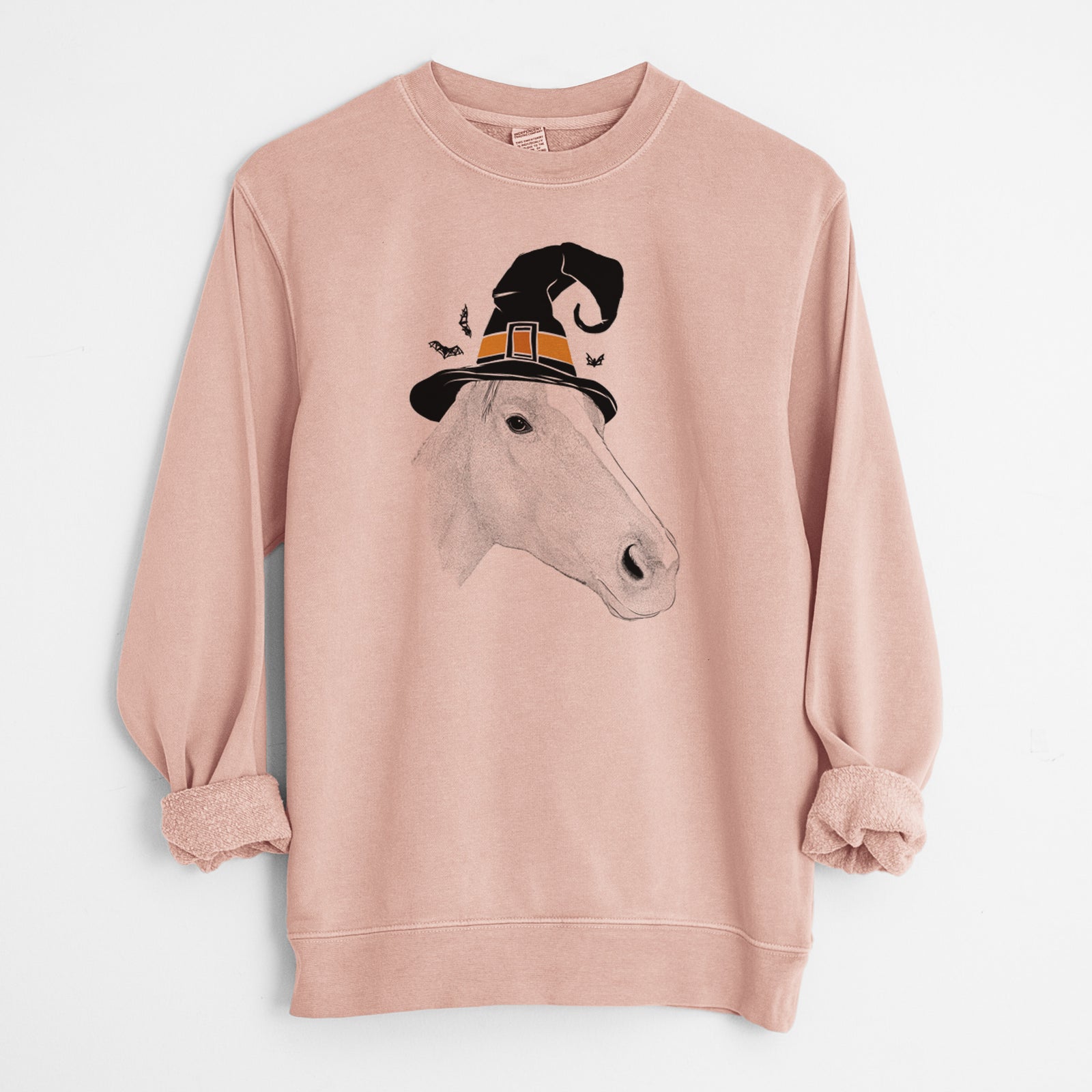 Witch Westley the Horse - Unisex Pigment Dyed Crew Sweatshirt