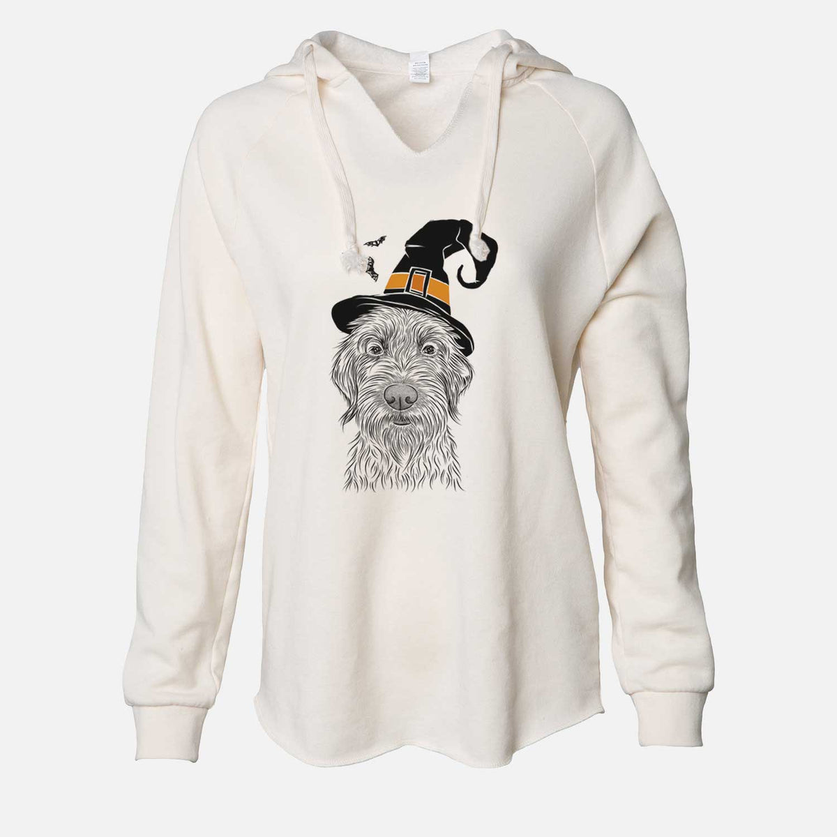 Witch Wilkins the Wirehaired Pointing Griffon - Cali Wave Hooded Sweatshirt