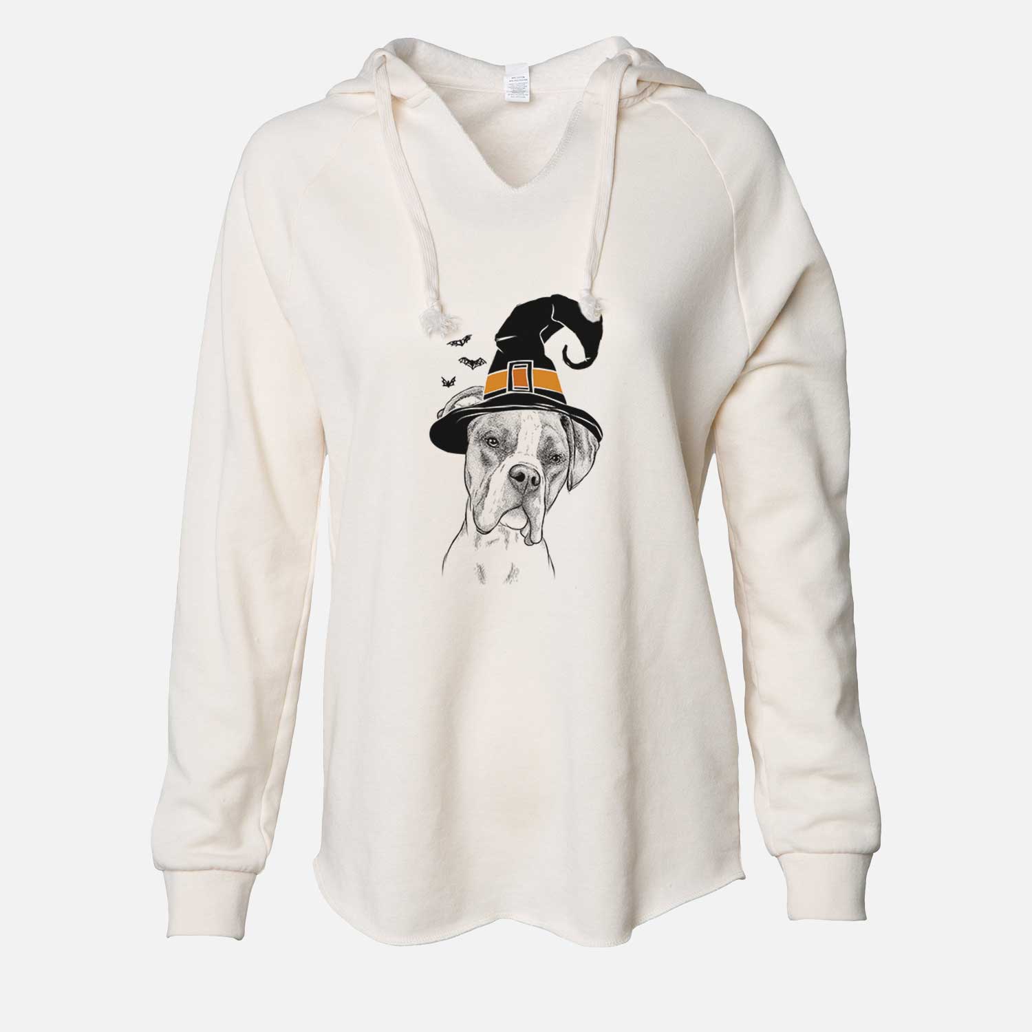 Witch Winston the Boxer - Cali Wave Hooded Sweatshirt