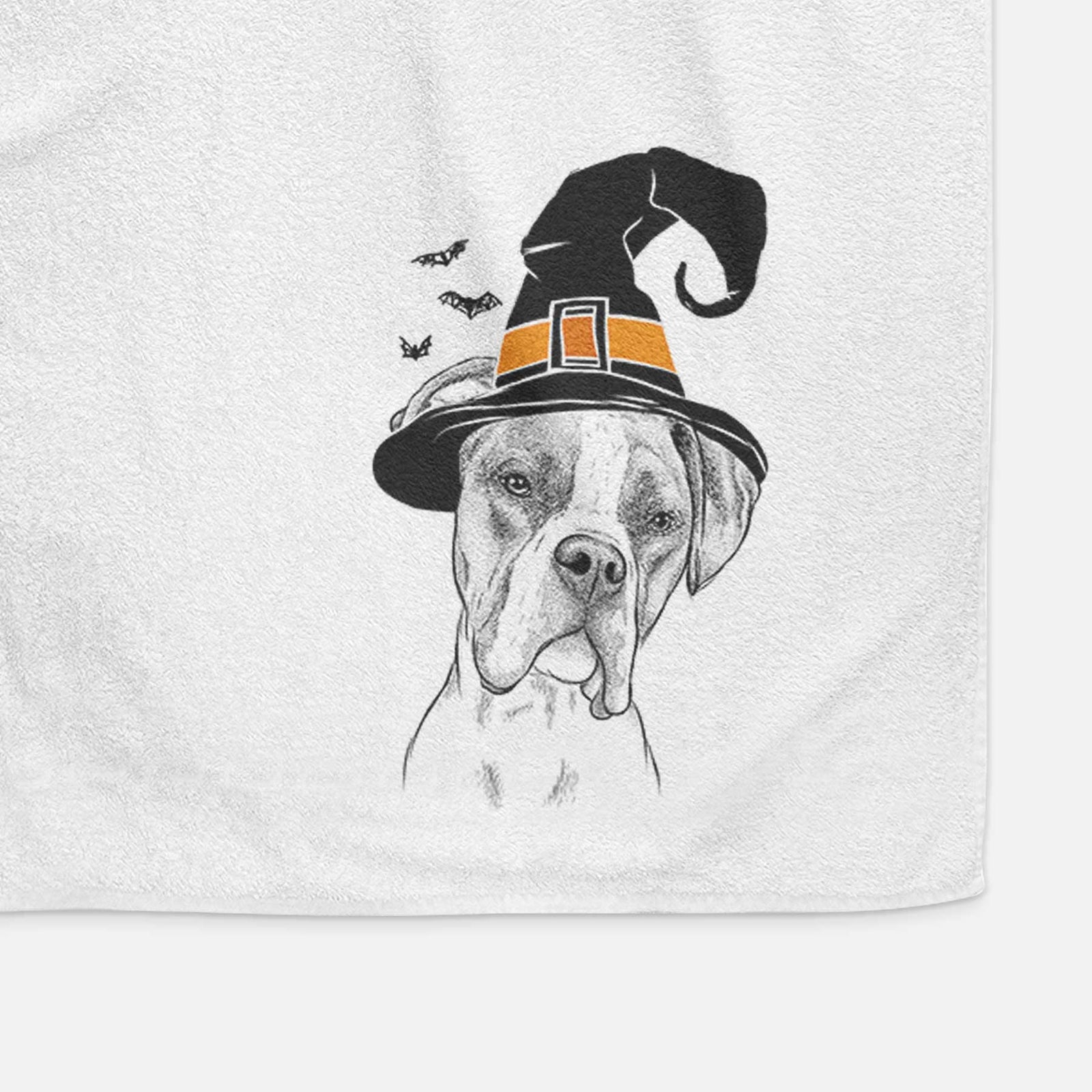 Winston the Boxer Decorative Hand Towel