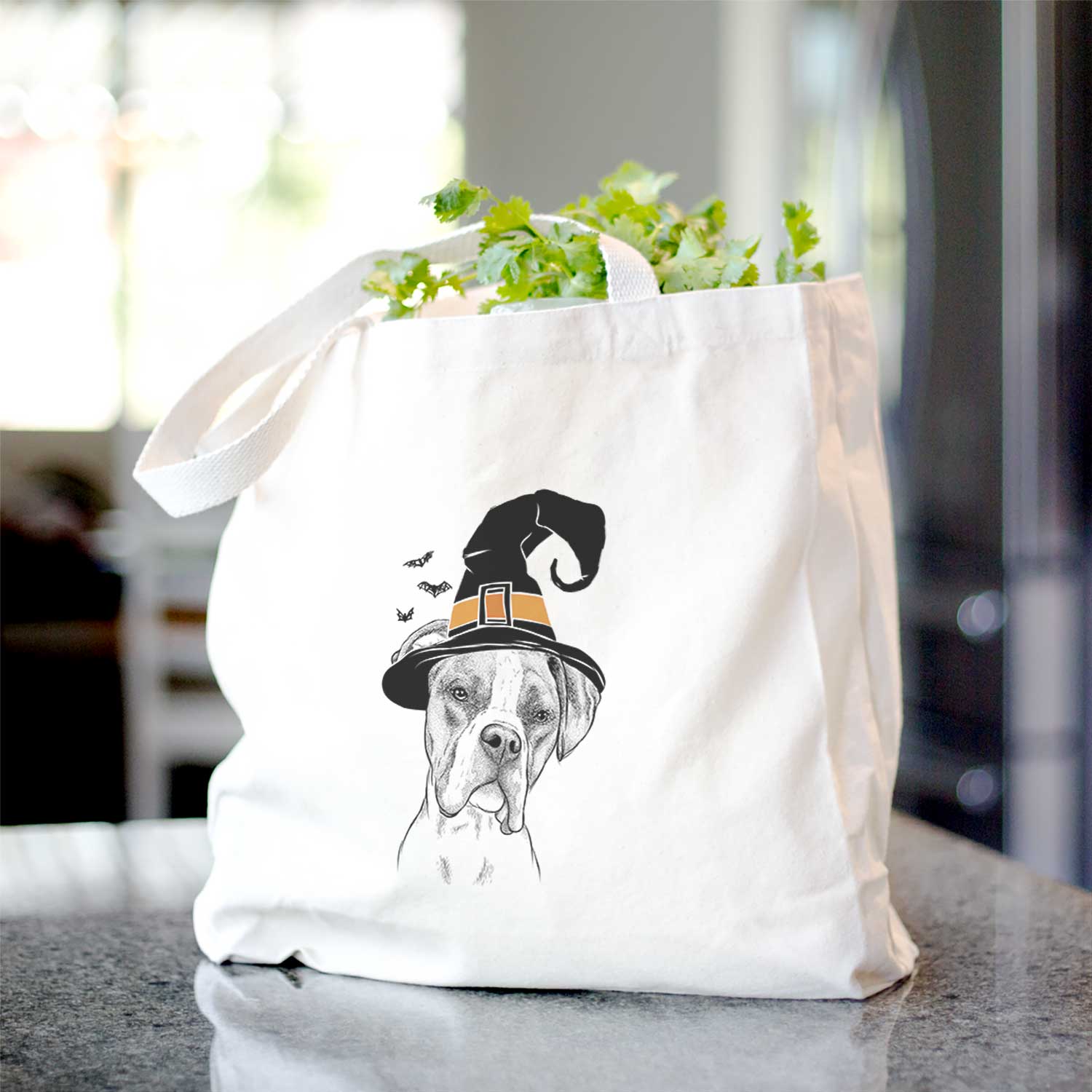 Winston the Boxer - Tote Bag