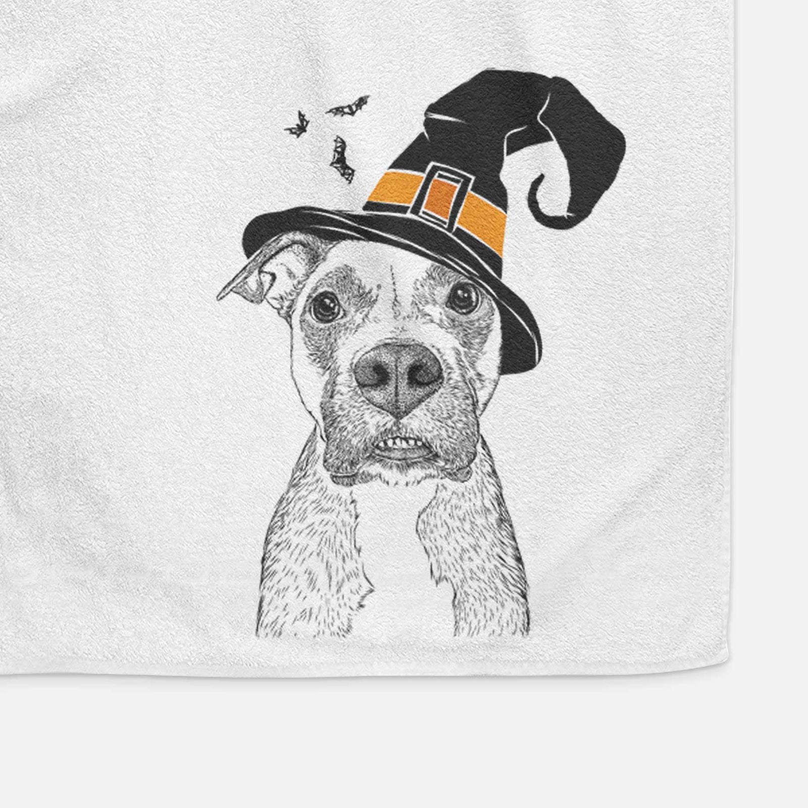 Xena the Mixed Breed Decorative Hand Towel