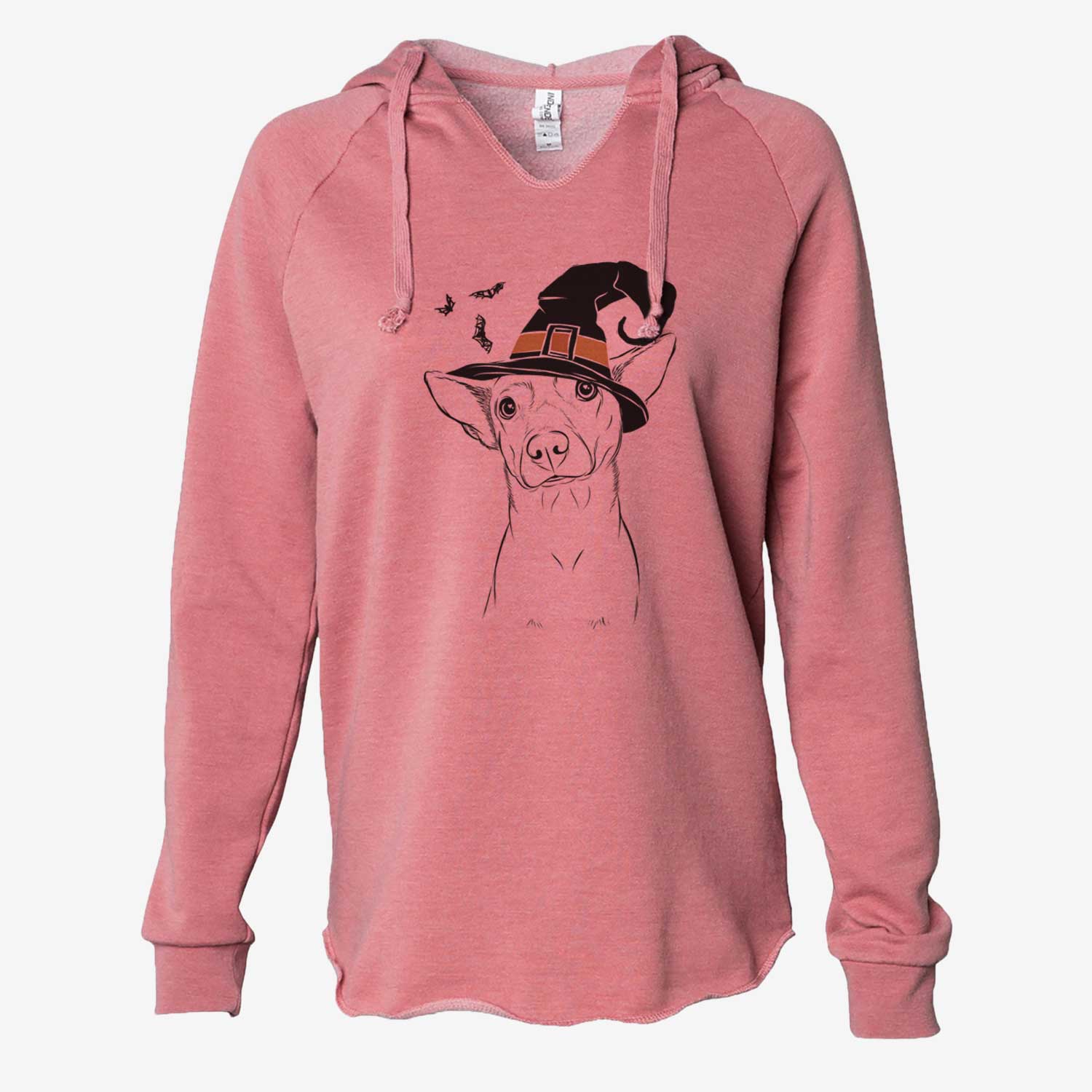 Witch Yogi the Mixed Breed - Cali Wave Hooded Sweatshirt