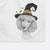 Yuki the Poodle Decorative Hand Towel