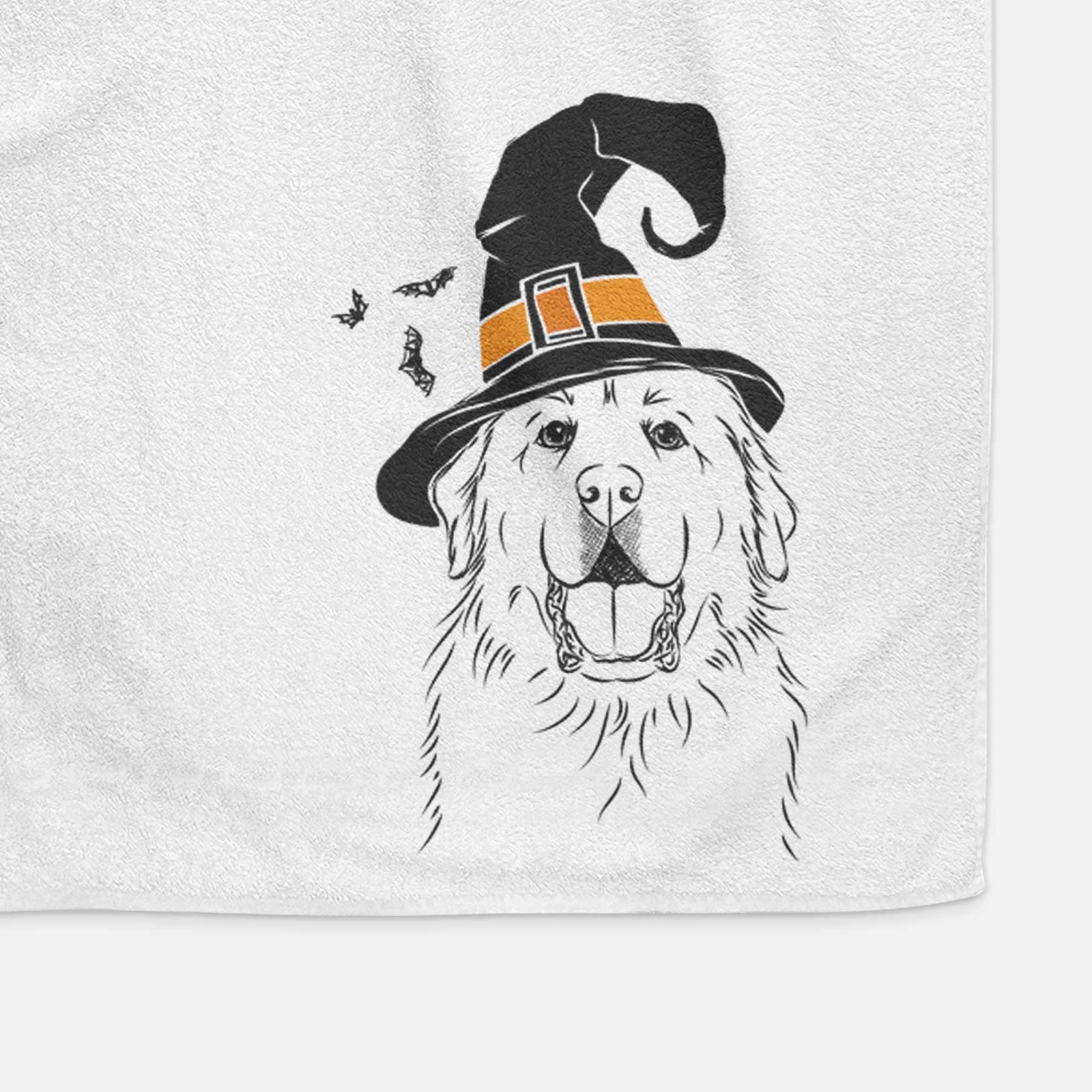 Zeus the Great Pyrenees Decorative Hand Towel