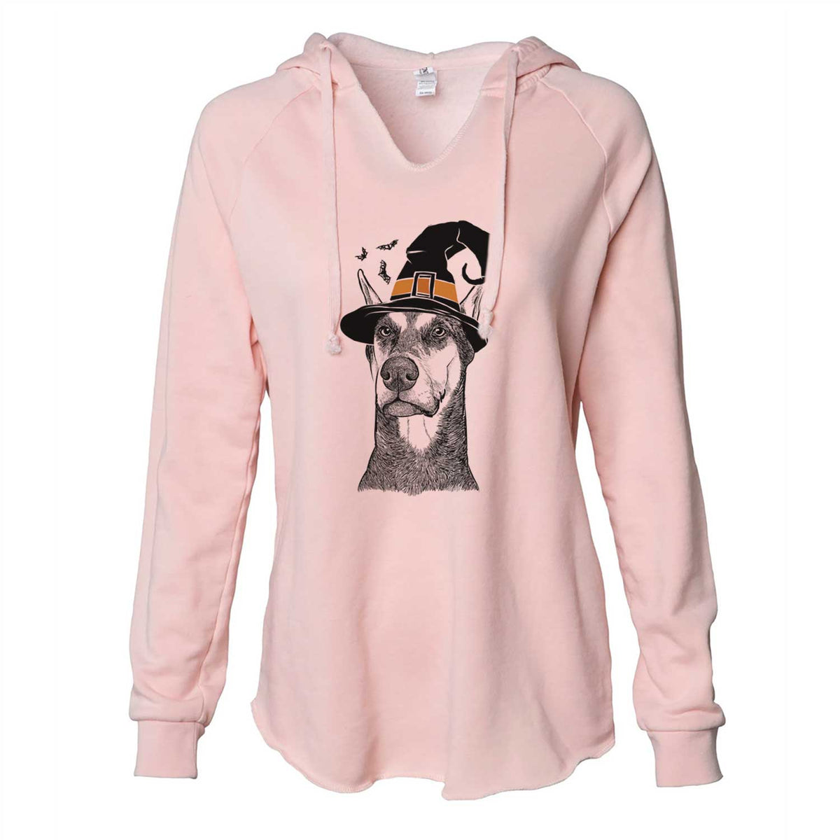 Witch Zeus the Doberman Pinscher - Cali Wave Hooded Sweatshirt