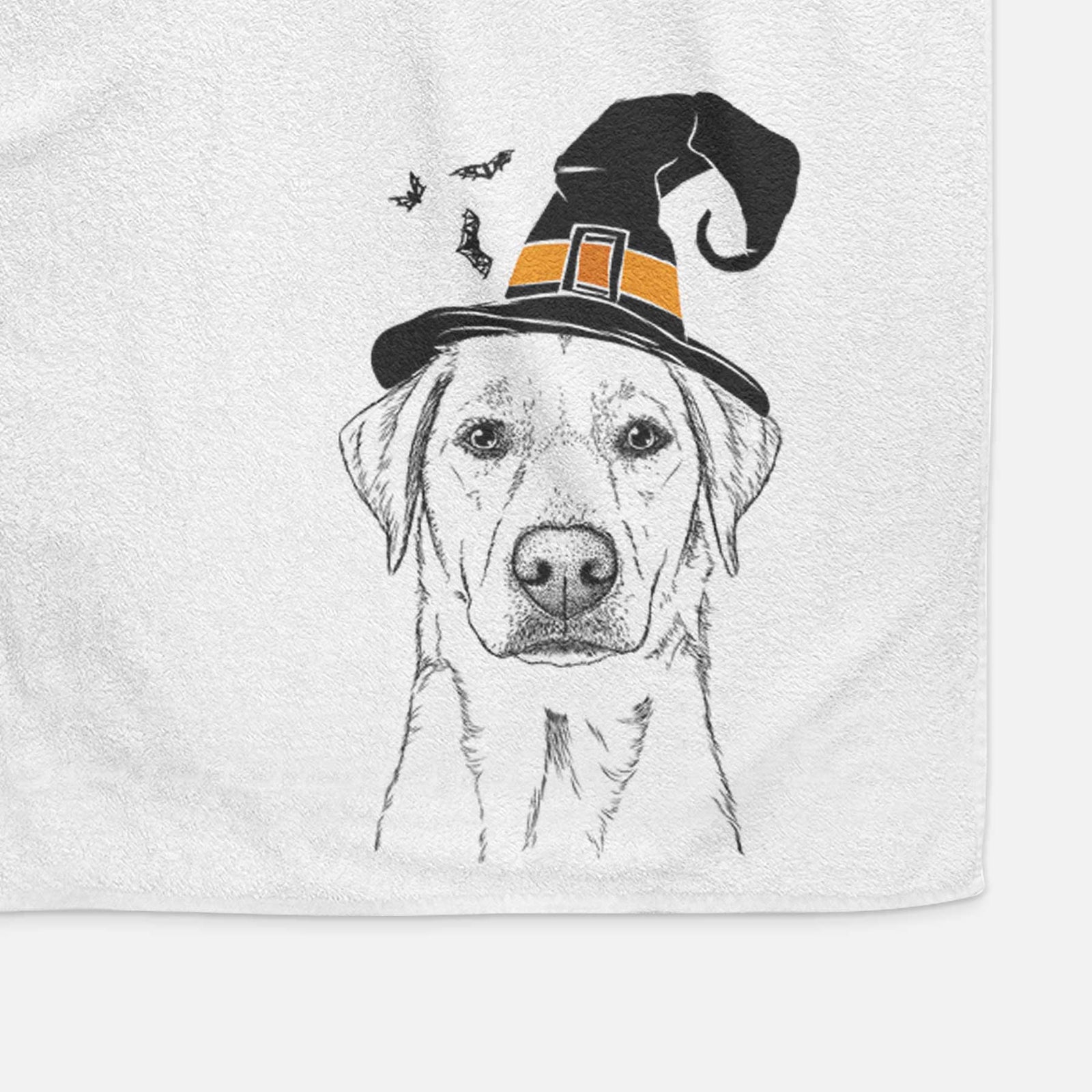 Zoe the Yellow Lab Decorative Hand Towel