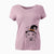 Witch Zoe the Yellow Lab - Women's V-neck Shirt