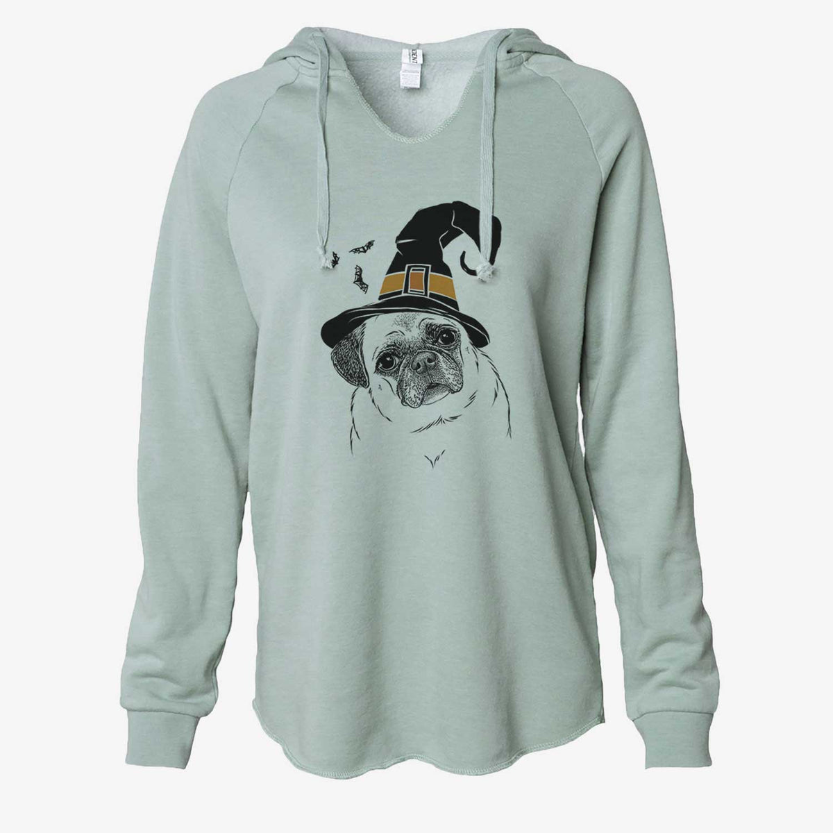 Witch Zoey the Pug - Cali Wave Hooded Sweatshirt
