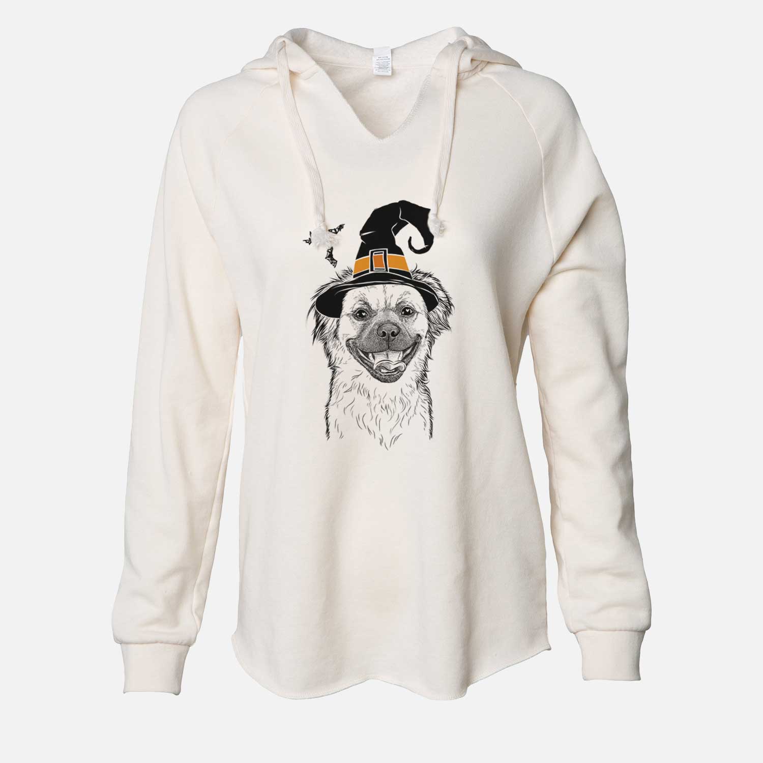 Witch Zuri the Spaniel Mix - Cali Wave Hooded Sweatshirt