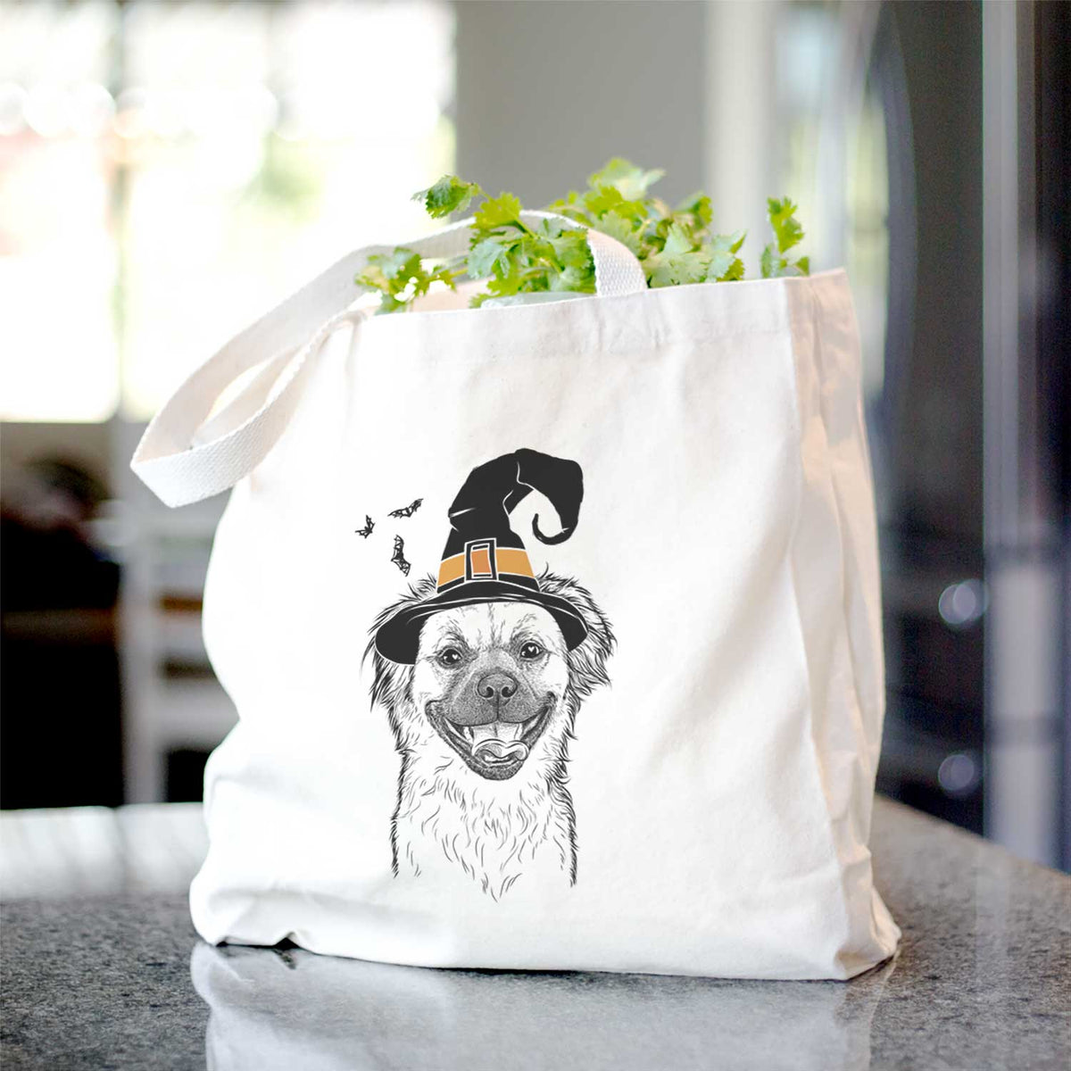 Zuri the Spaniel Mix - Tote Bag