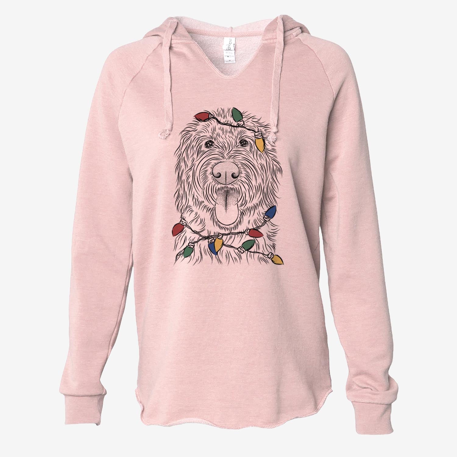 Bennett the Doodle - Cali Wave Hooded Sweatshirt