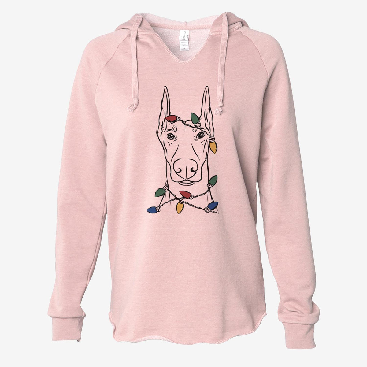 Duke the Doberman Pinscher - Cali Wave Hooded Sweatshirt