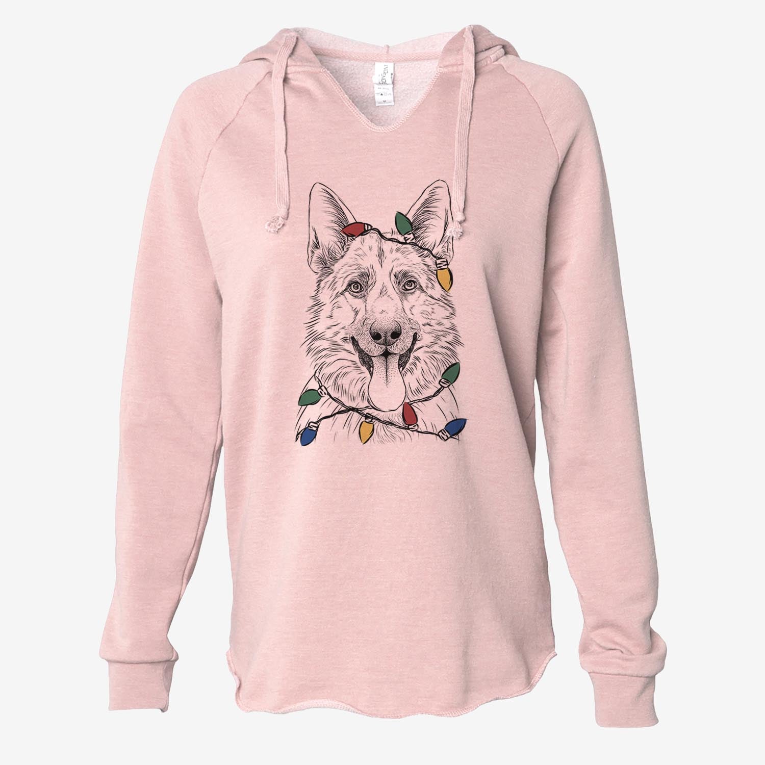 Grace the German Shepherd - Cali Wave Hooded Sweatshirt