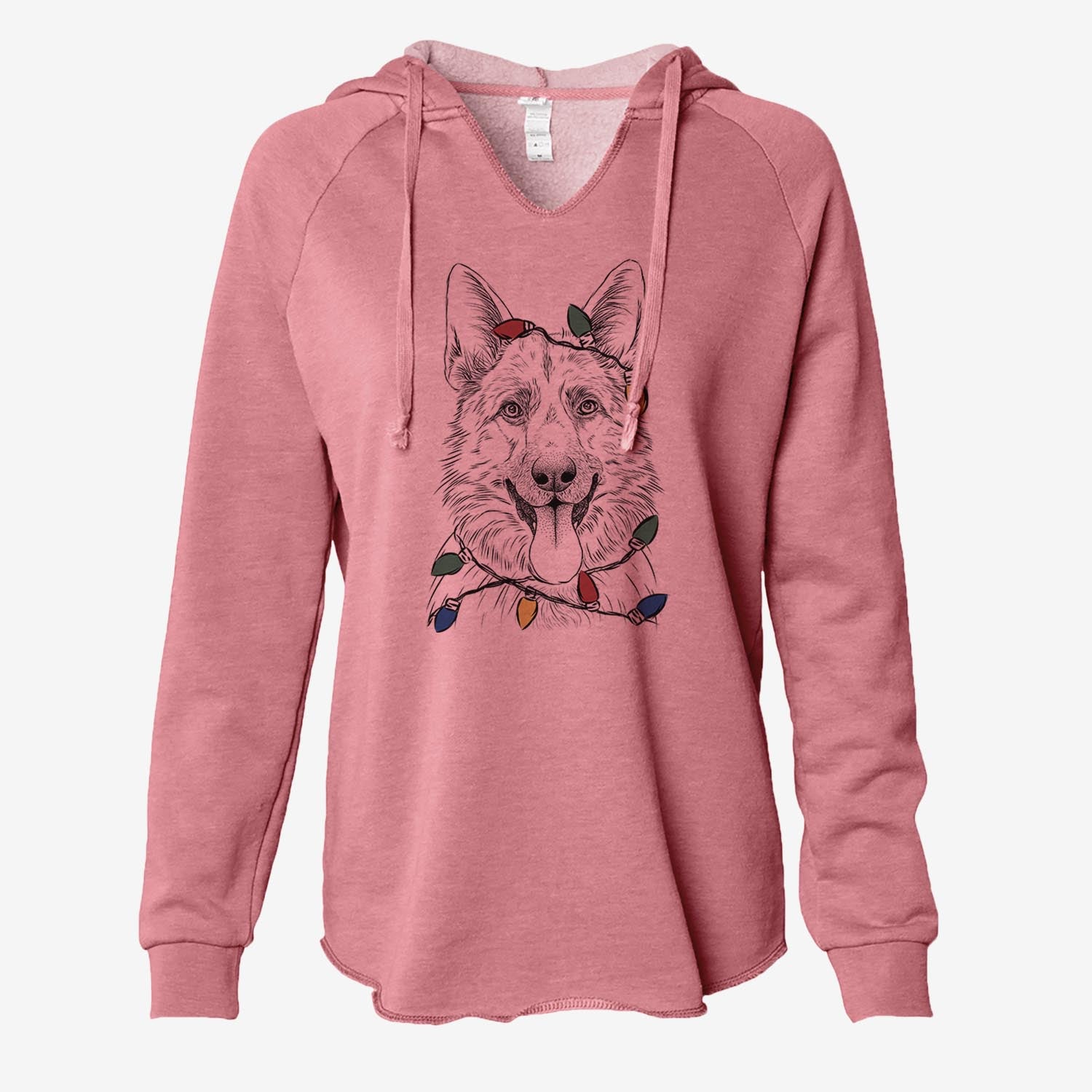 Grace the German Shepherd - Cali Wave Hooded Sweatshirt