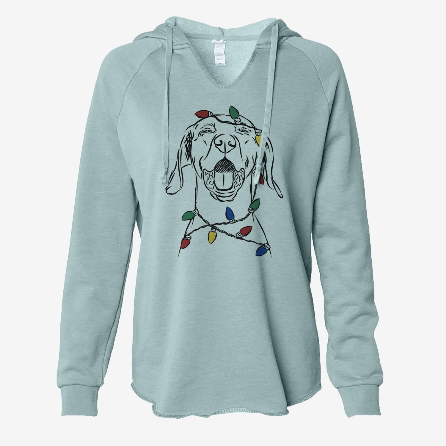 Ollie the Vizsla - Cali Wave Hooded Sweatshirt