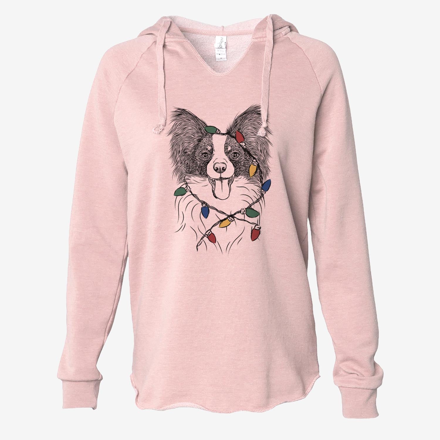 Patrick the Papillon - Cali Wave Hooded Sweatshirt