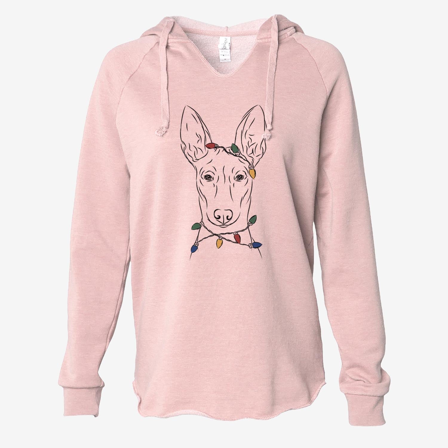 Ruadh the Pharaoh Hound - Cali Wave Hooded Sweatshirt