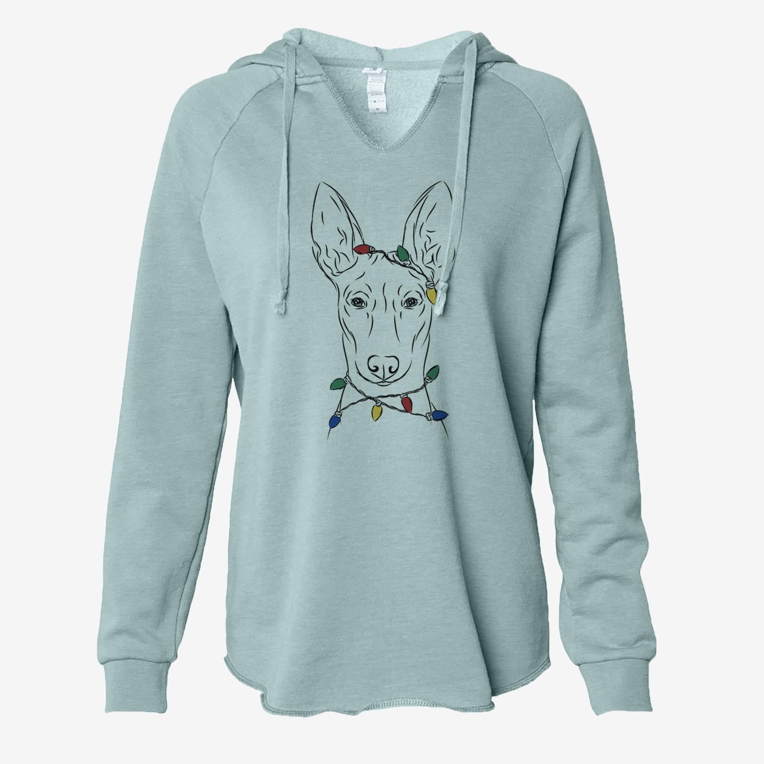 Ruadh the Pharaoh Hound - Cali Wave Hooded Sweatshirt