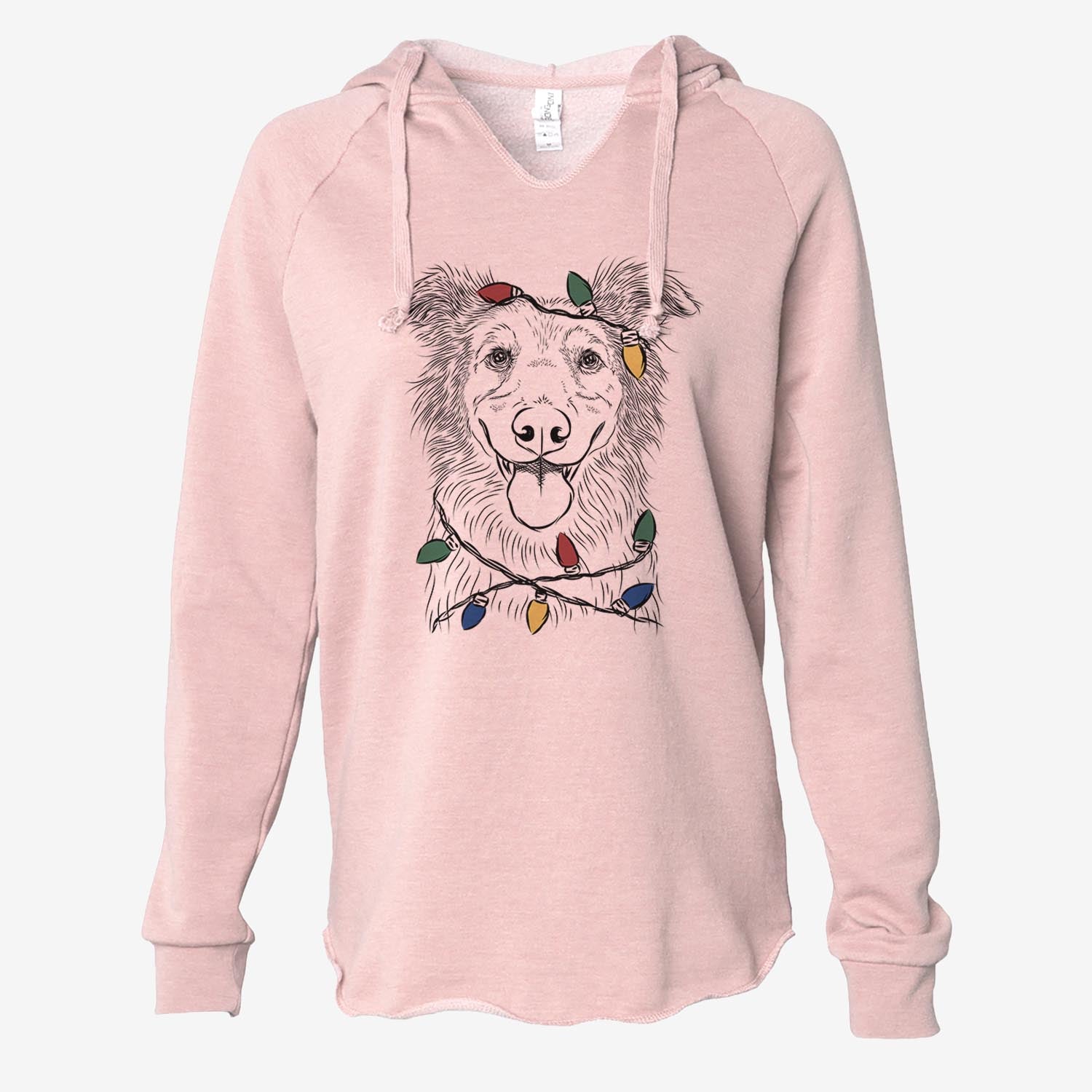 Ruxtin the Mixed Breed - Cali Wave Hooded Sweatshirt