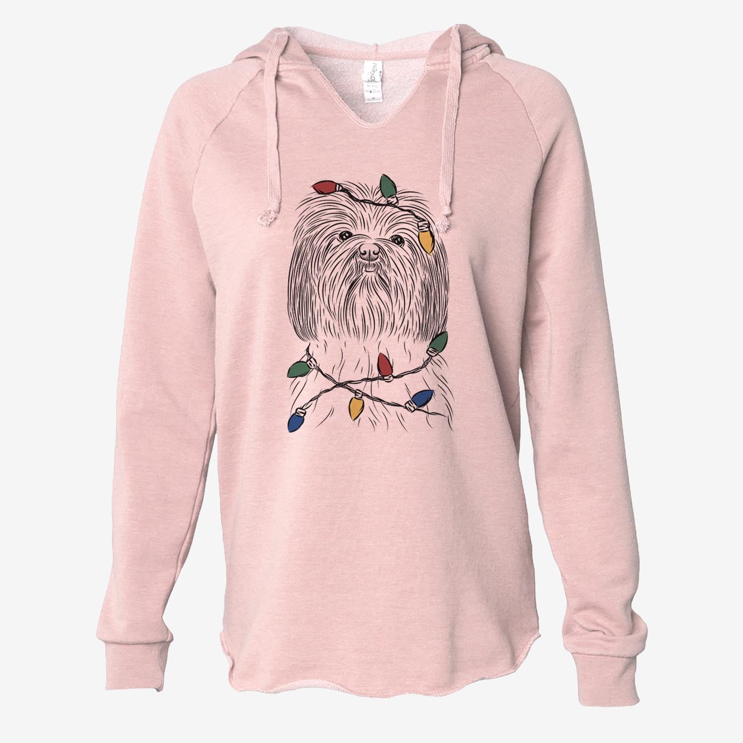 Scully the Shih Tzu - Cali Wave Hooded Sweatshirt