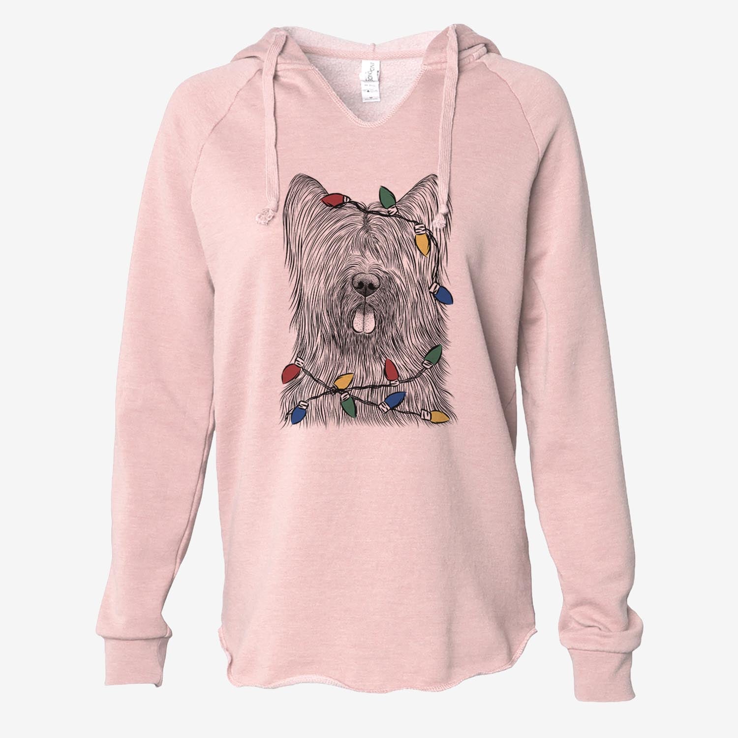 Shay the Briard - Cali Wave Hooded Sweatshirt