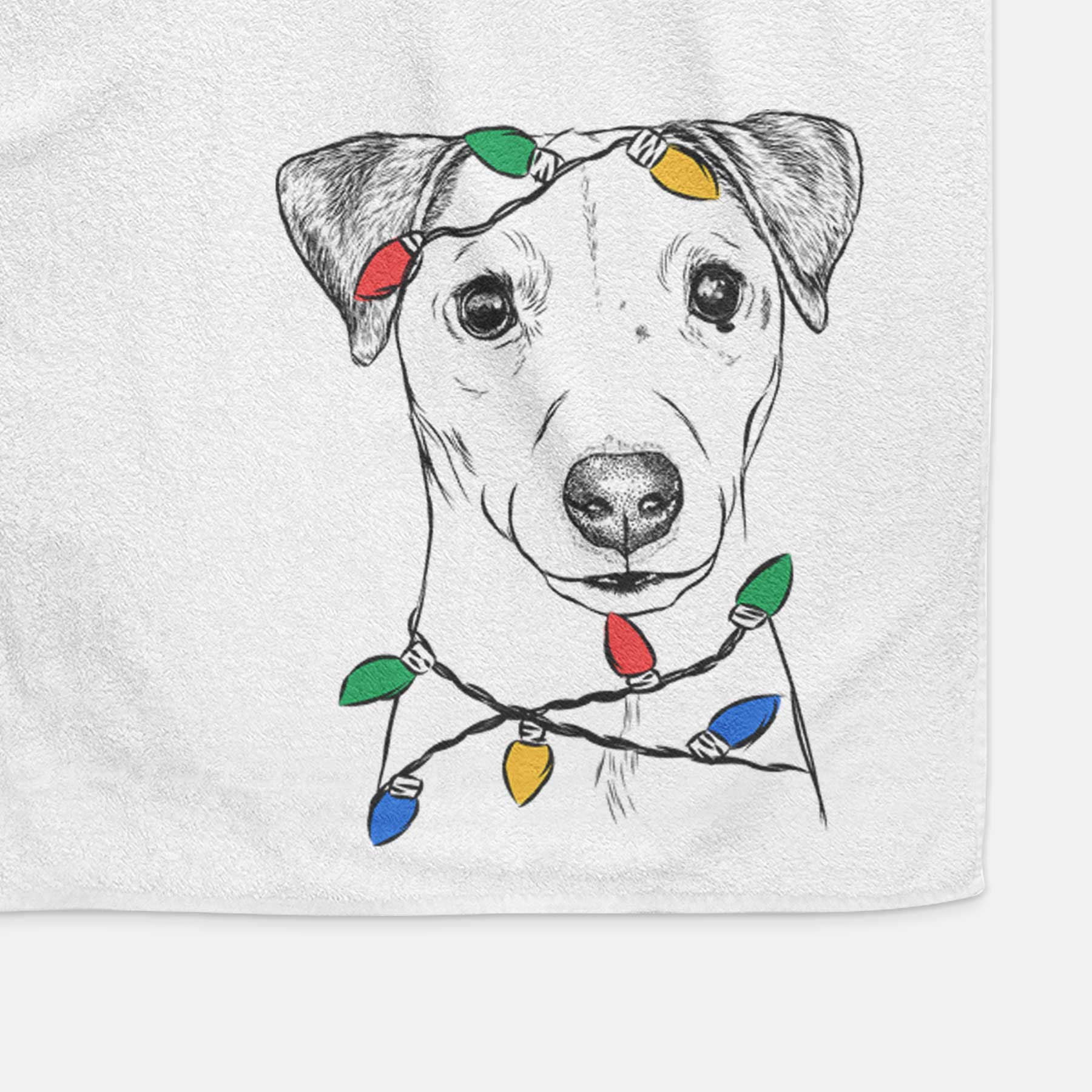 Ally the Jack Russell Terrier Decorative Hand Towel