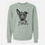 Christmas Lights Amigo the Heeler Mix - Unisex Pigment Dyed Crew Sweatshirt