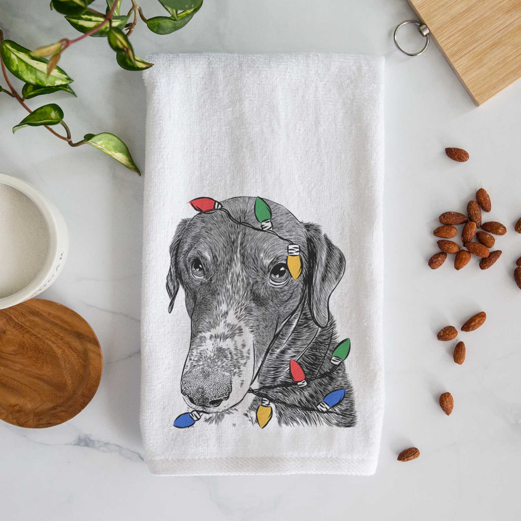 Angel Orion the Mixed Breed Decorative Hand Towel