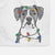 Annie the Boxer Decorative Hand Towel