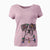 Christmas Lights Annie the Boxer - Women's V-neck Shirt