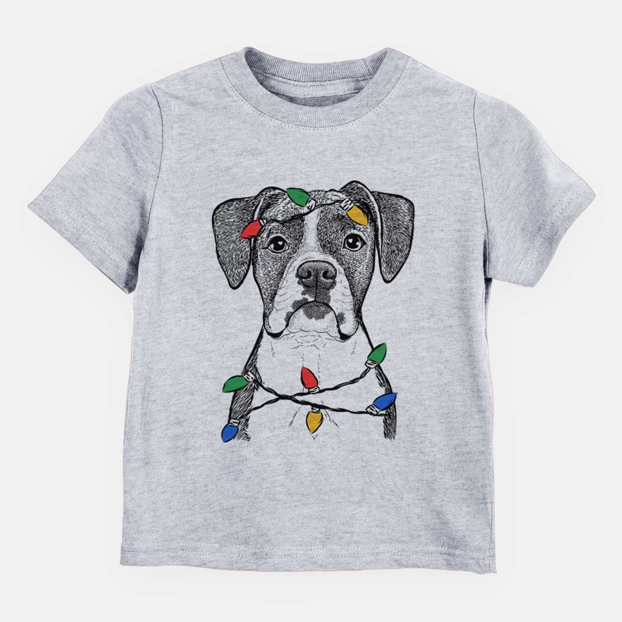 Christmas Lights Annie the Boxer - Kids/Youth/Toddler Shirt