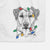 Apollo the Mixed Breed Decorative Hand Towel