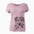 Christmas Lights Apollo the Mixed Breed - Women's V-neck Shirt