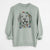 Christmas Lights Archie Benjamin the Mixed Breed - Unisex Pigment Dyed Crew Sweatshirt