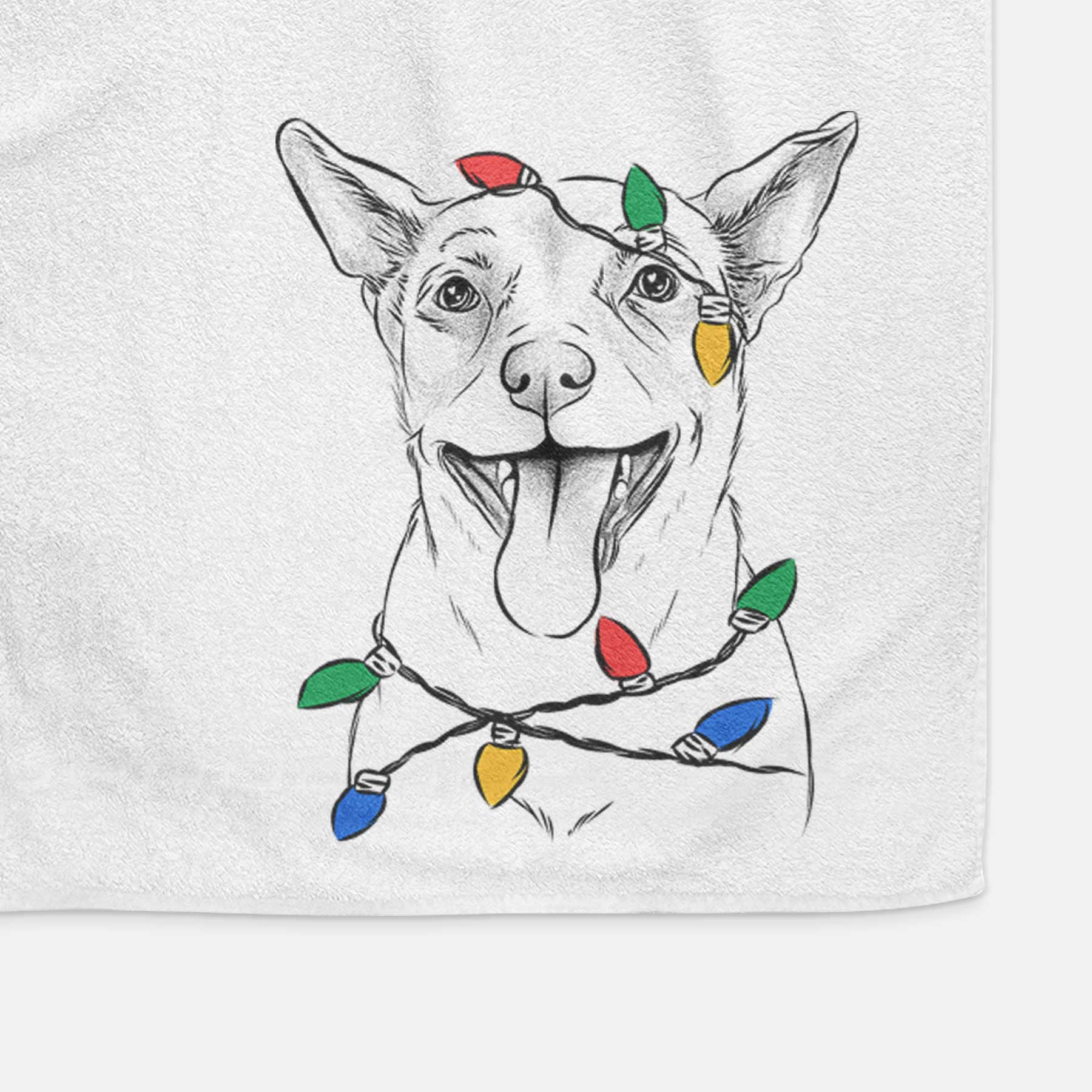 Archie the Chihuahua Mix Decorative Hand Towel