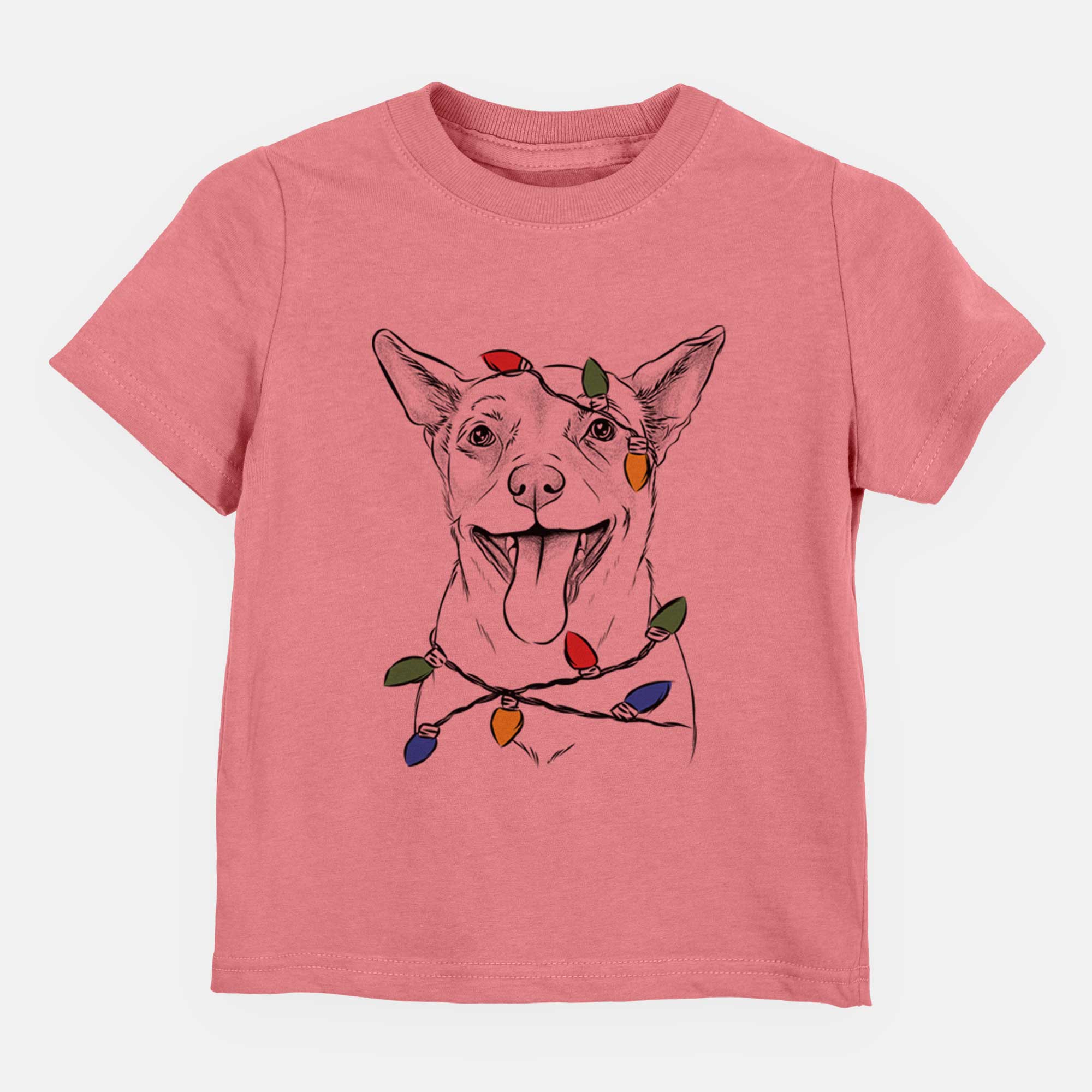 Christmas Lights Archie the Chihuahua Mix - Kids/Youth/Toddler Shirt