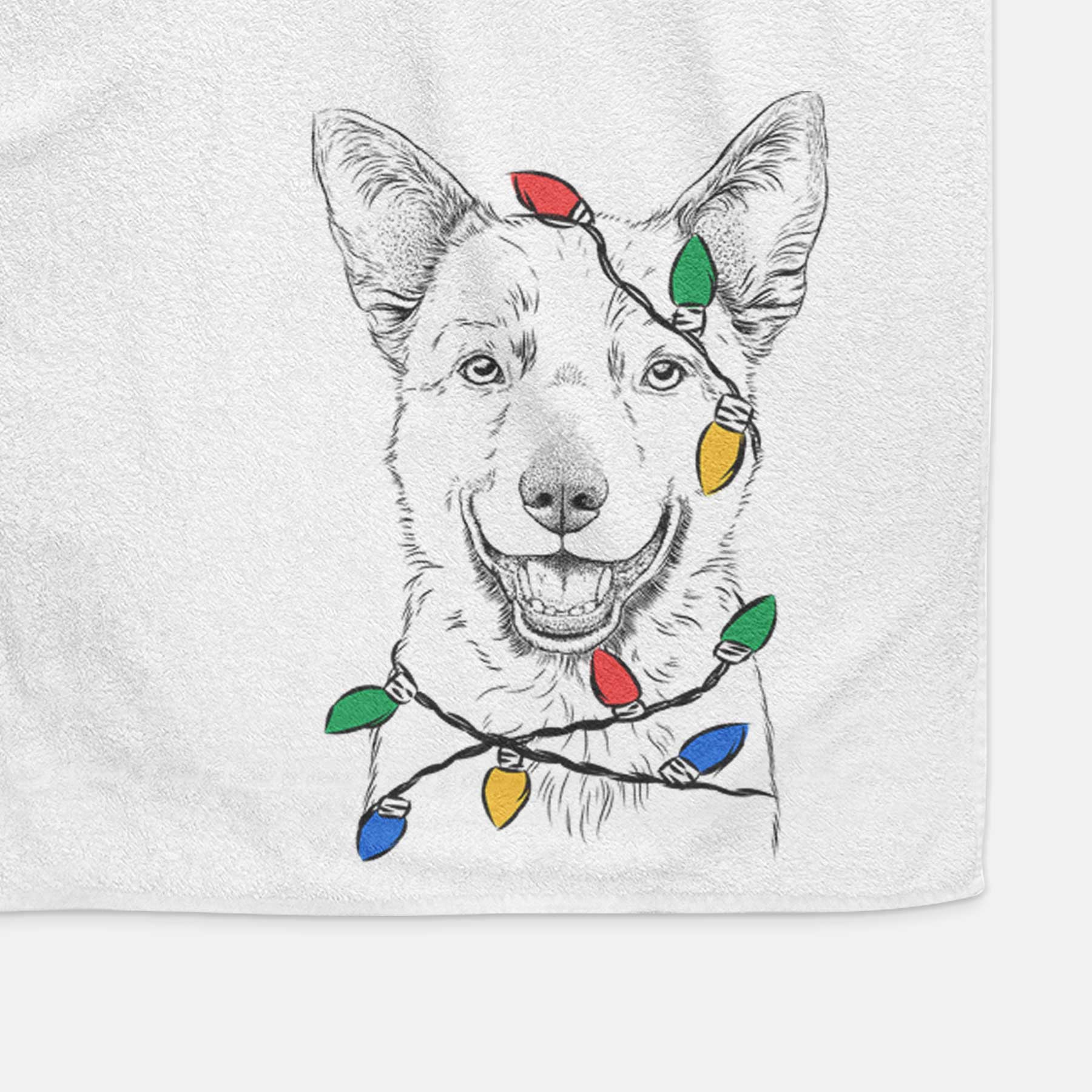 Arden the Australian Kelpie Decorative Hand Towel