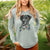 Christmas Lights Argos the Catahoula - Cali Wave Hooded Sweatshirt