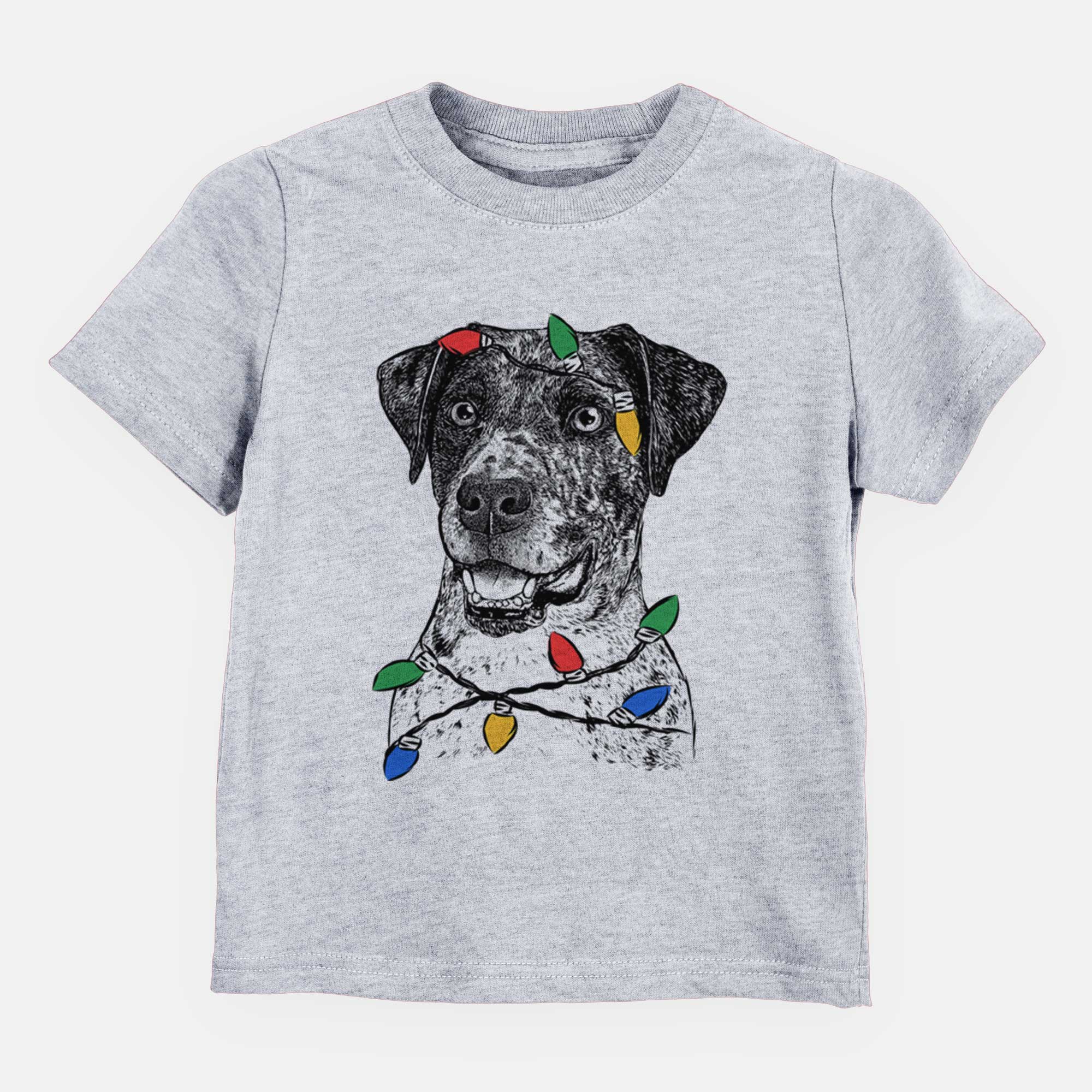 Christmas Lights Argos the Catahoula - Kids/Youth/Toddler Shirt