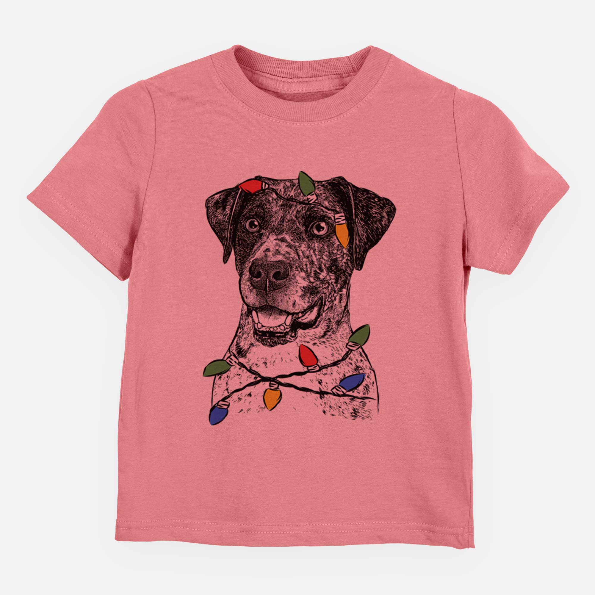 Christmas Lights Argos the Catahoula - Kids/Youth/Toddler Shirt