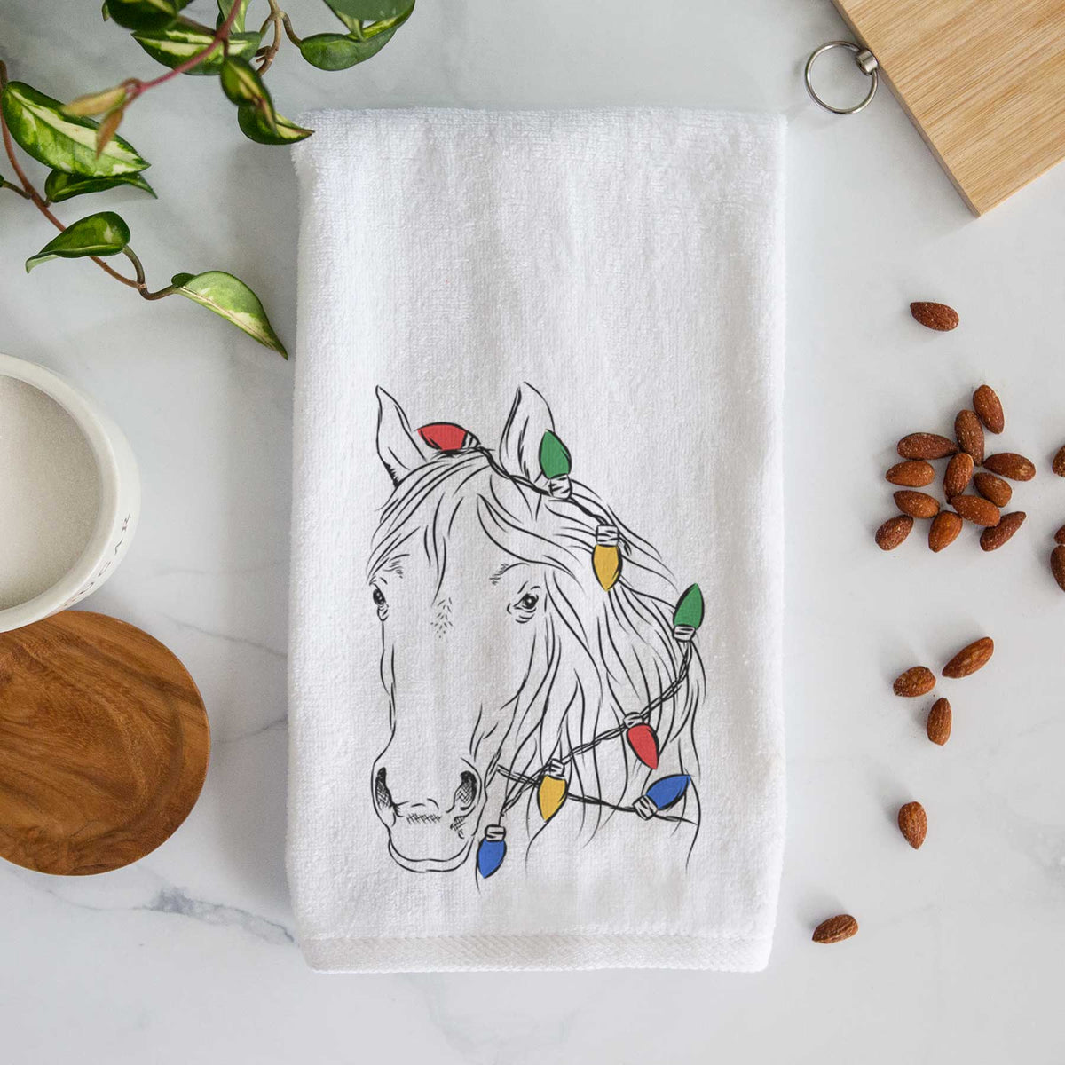 Aria the Horse Decorative Hand Towel