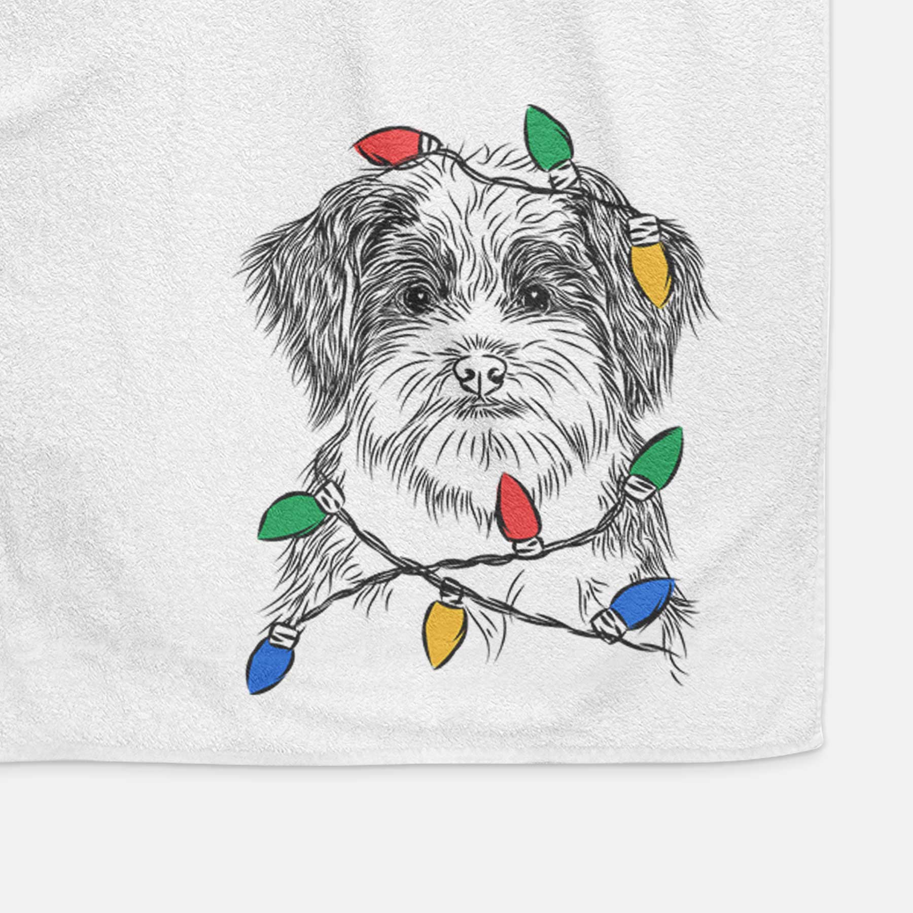 Asa the Havanese Decorative Hand Towel